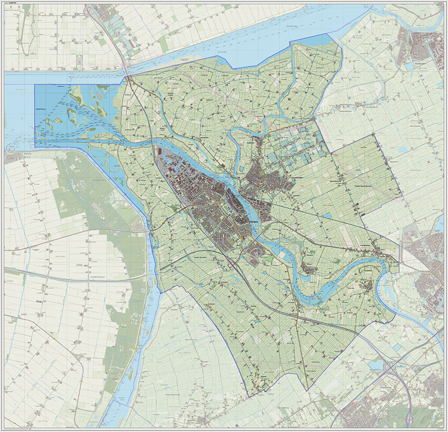 Digitaal - Bestel deze kaart digitaal als JPEG of EPS bestand