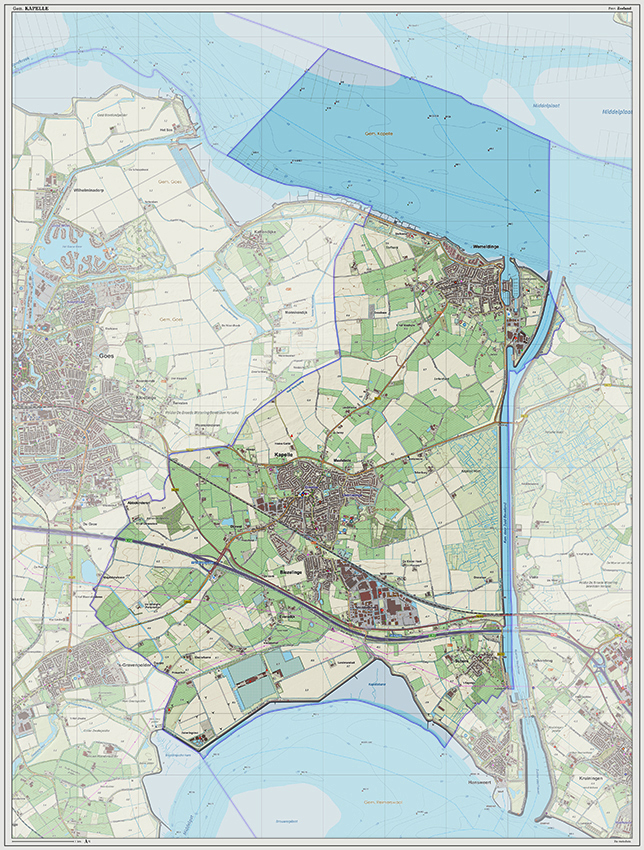 Digitaal - Bestel deze kaart digitaal als JPEG of EPS bestand