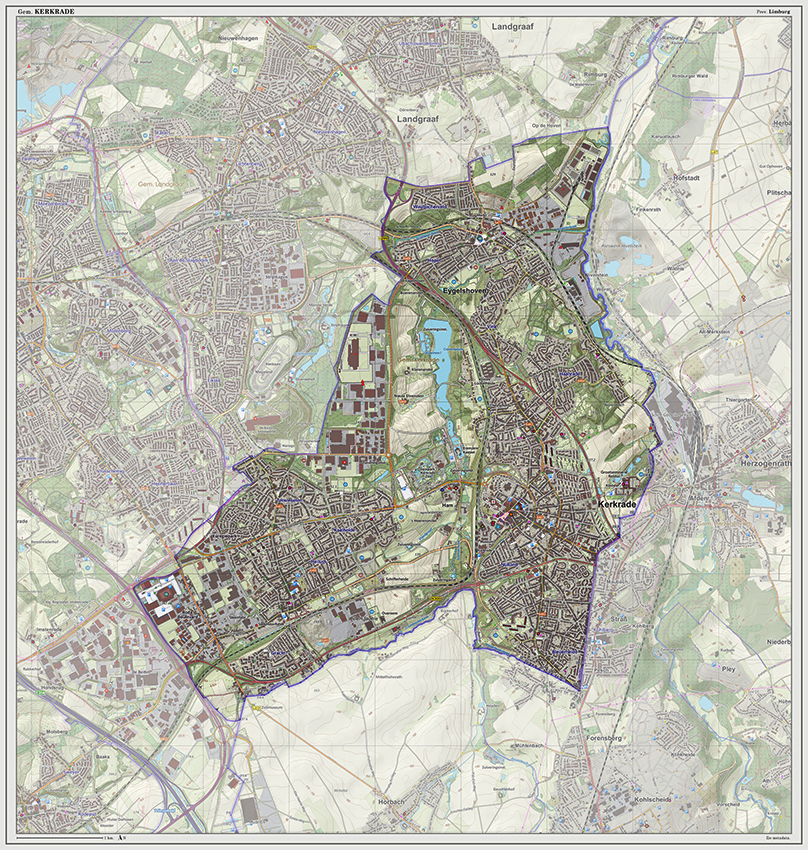 Digitaal - Bestel deze kaart digitaal als JPEG of EPS bestand