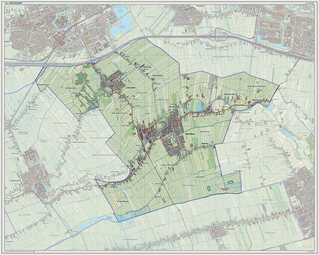 Digitaal - Bestel deze kaart digitaal als JPEG of EPS bestand