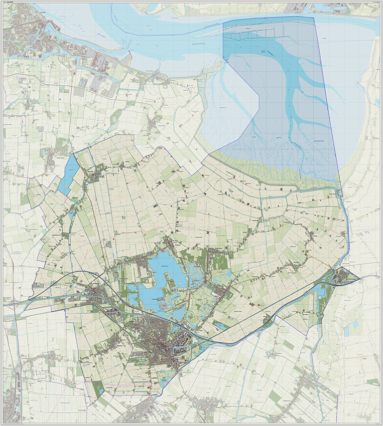Digitaal - Bestel deze kaart digitaal als JPEG of EPS bestand