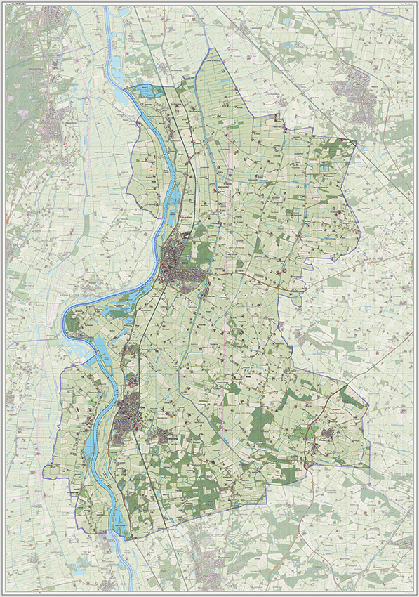 Digitaal - Bestel deze kaart digitaal als JPEG of EPS bestand