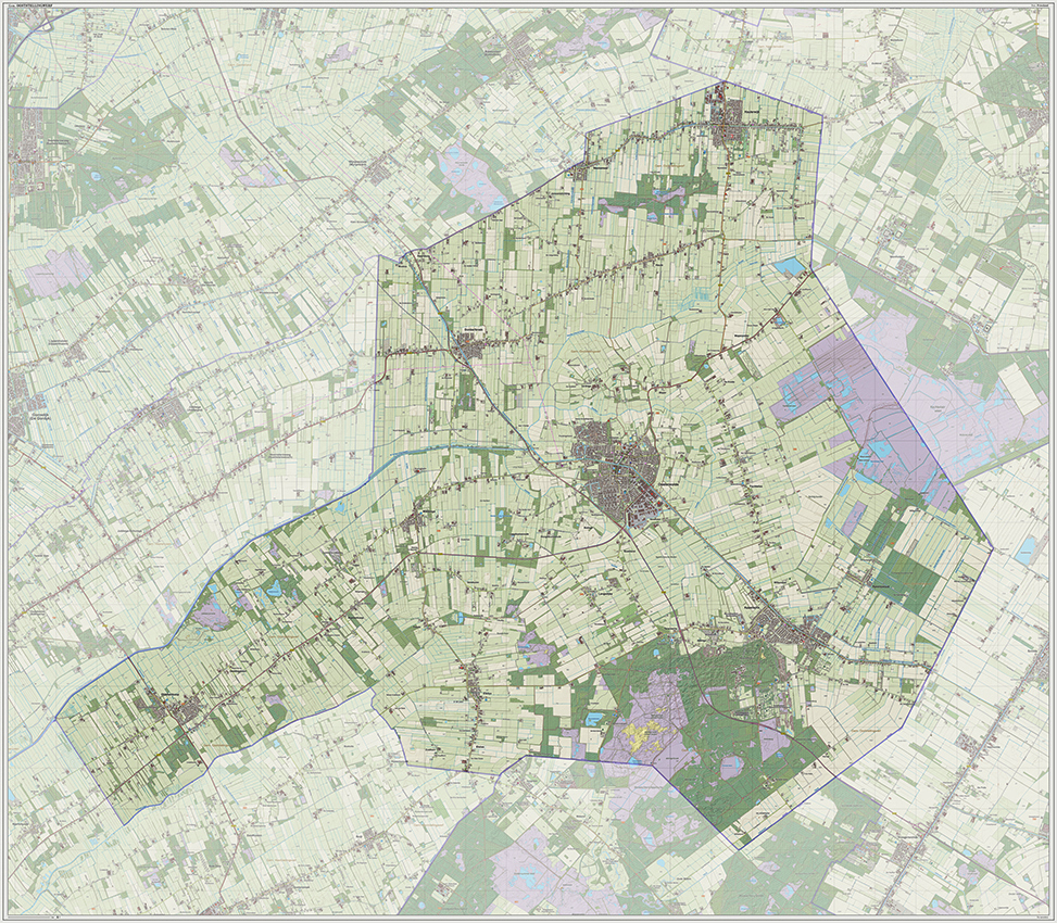 Digitaal - Bestel deze kaart digitaal als JPEG of EPS bestand