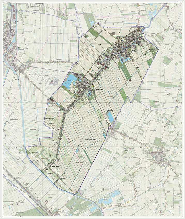Digitaal - Bestel deze kaart digitaal als JPEG of EPS bestand