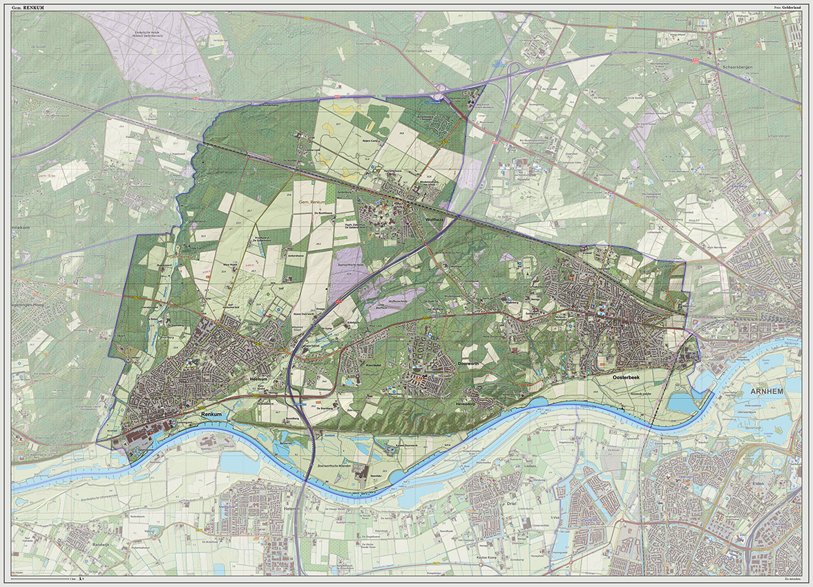 Digitaal - Bestel deze kaart digitaal als JPEG of EPS bestand