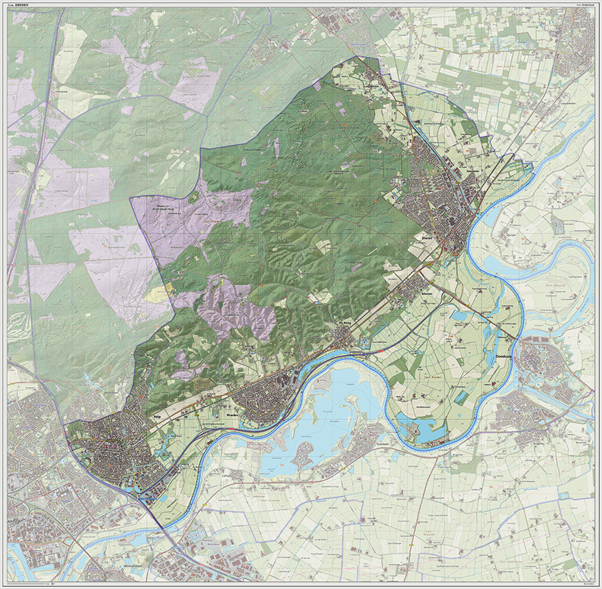 Digitaal - Bestel deze kaart digitaal als JPEG of EPS bestand