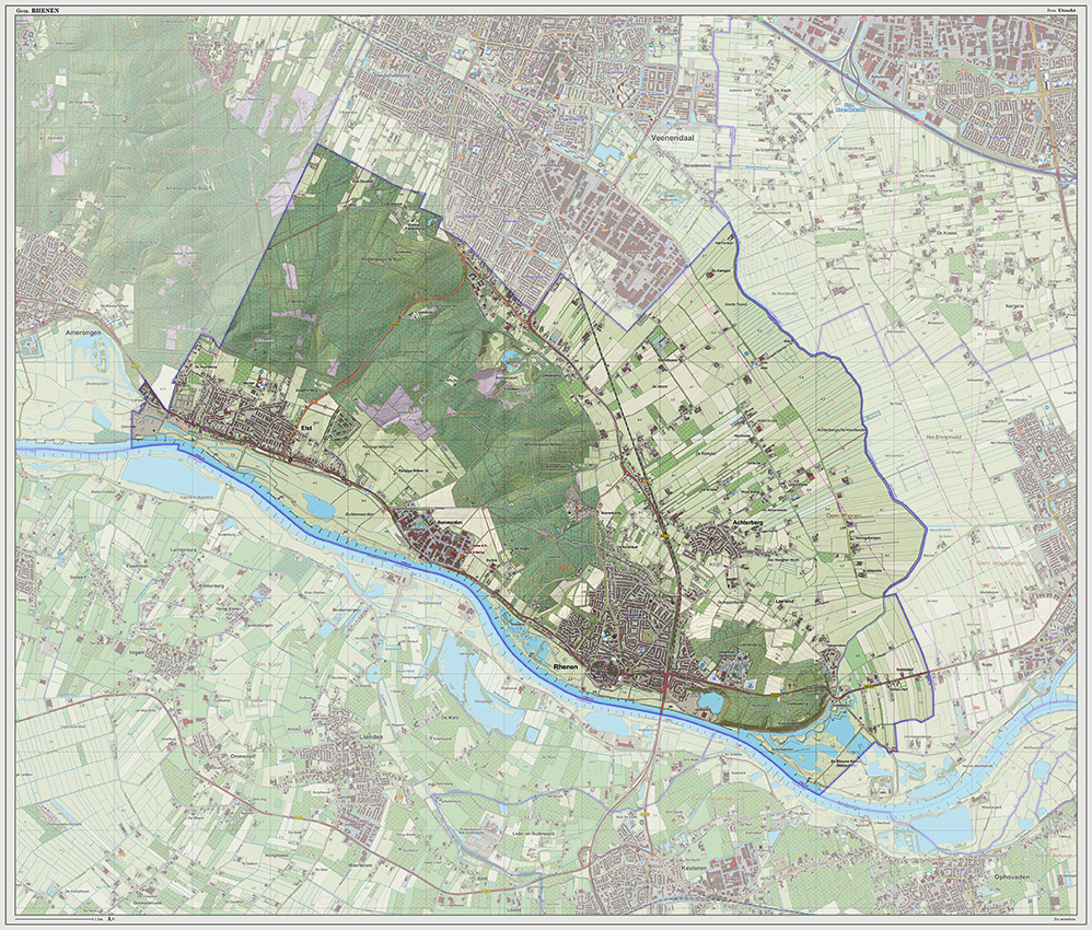 Digitaal - Bestel deze kaart digitaal als JPEG of EPS bestand
