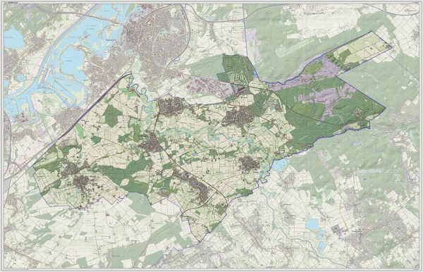 Digitaal - Bestel deze kaart digitaal als JPEG of EPS bestand