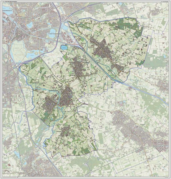 Digitaal - Bestel deze kaart digitaal als JPEG of EPS bestand
