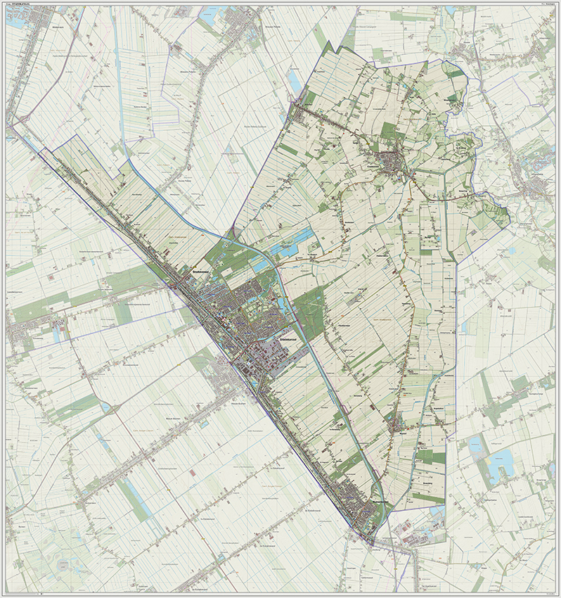 Digitaal - Bestel deze kaart digitaal als JPEG of EPS bestand