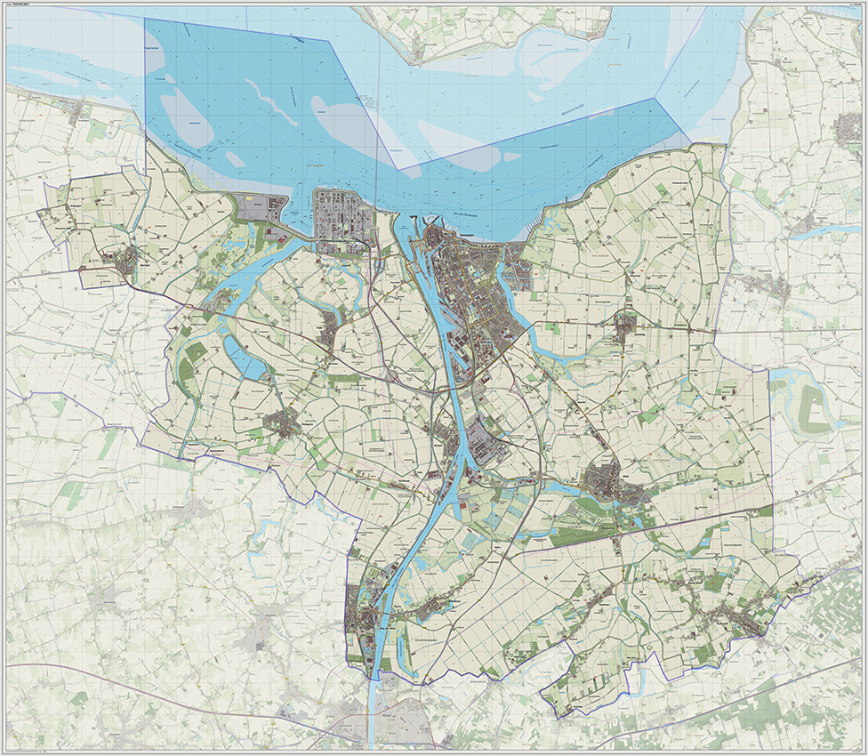 Digitaal - Bestel deze kaart digitaal als JPEG of EPS bestand