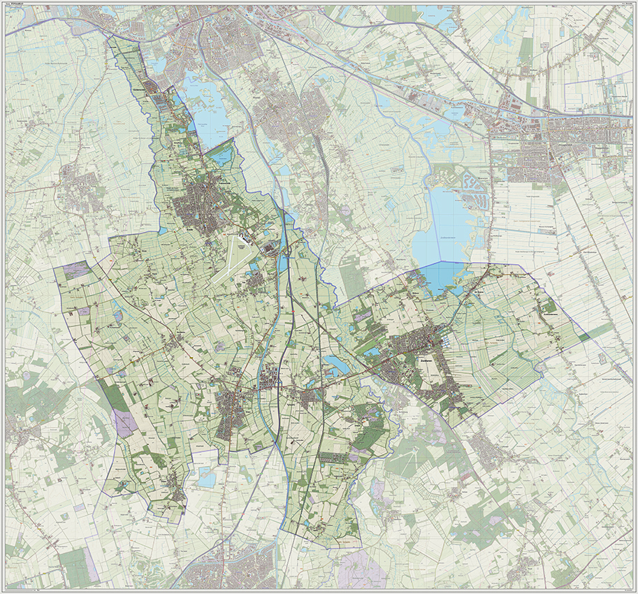 Digitaal - Bestel deze kaart digitaal als JPEG of EPS bestand
