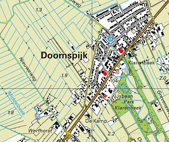 Topografische kaarten