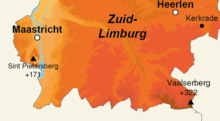 Hoogtekaart Nederland - nauwkeurig
