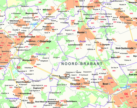 Gemeentekaarten 2021