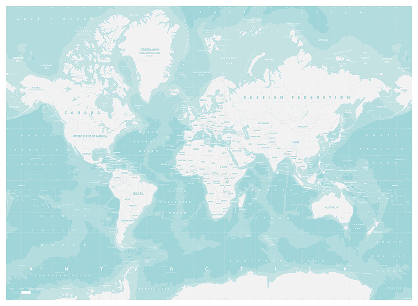 wereld kaart