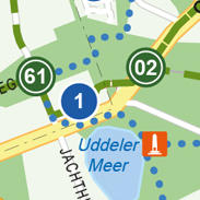 Elke sector een unieke kaart