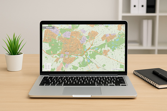 Wat is het verschil tussen een fysieke en een digitale kaart?
