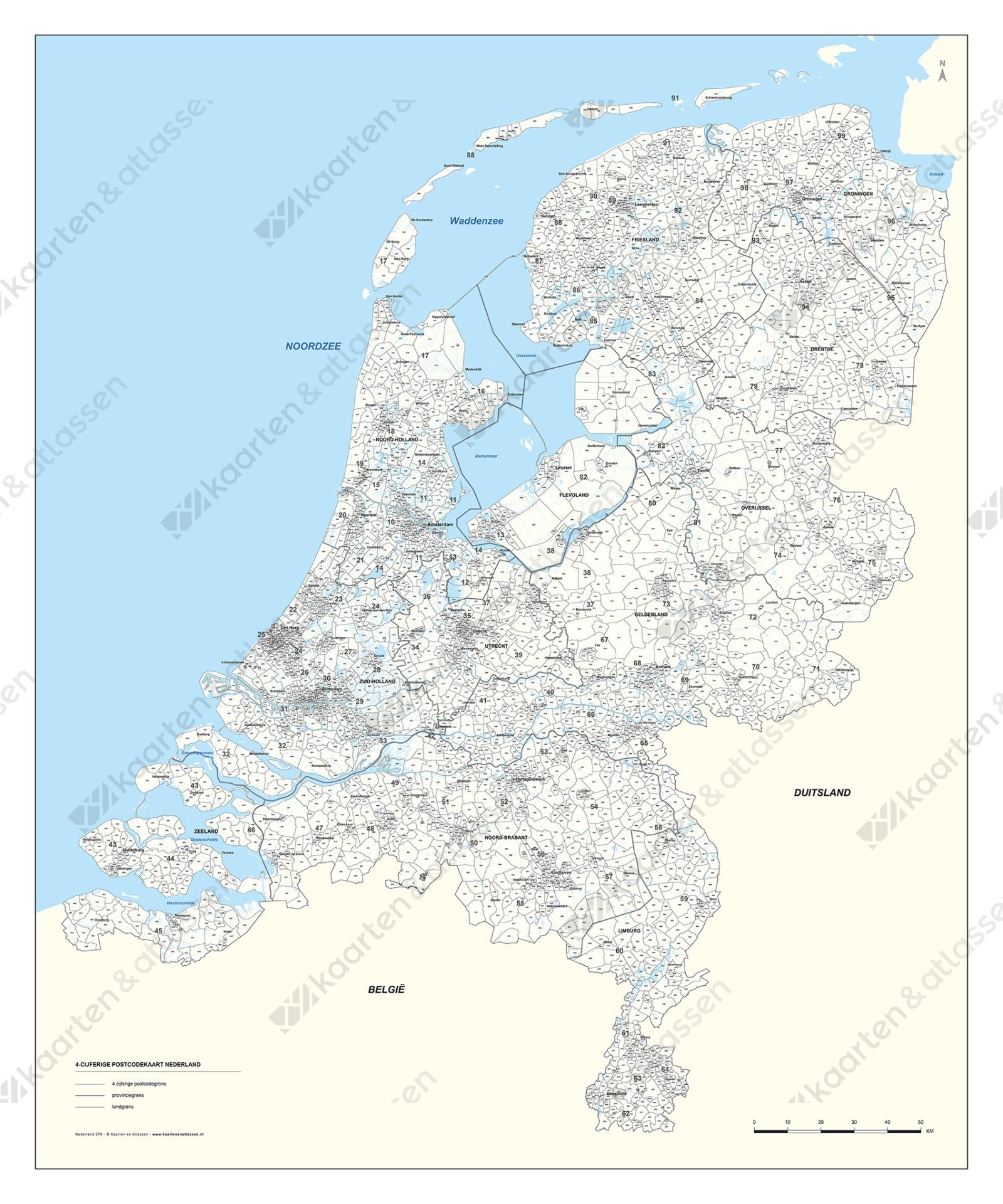 4-cijferige_postcodekaart_nederland_379