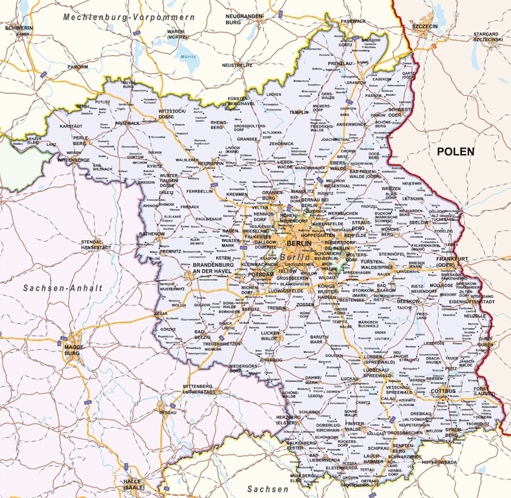 Duitsland kaarten