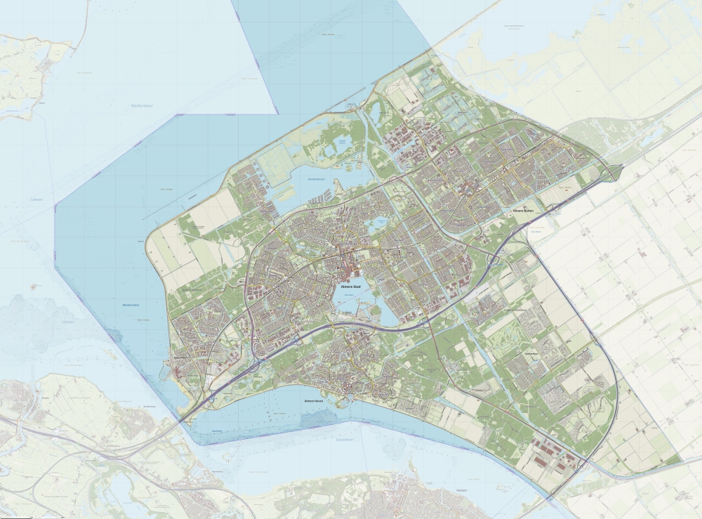 Gemeenteplattegronden overzicht, Gemeente Almere