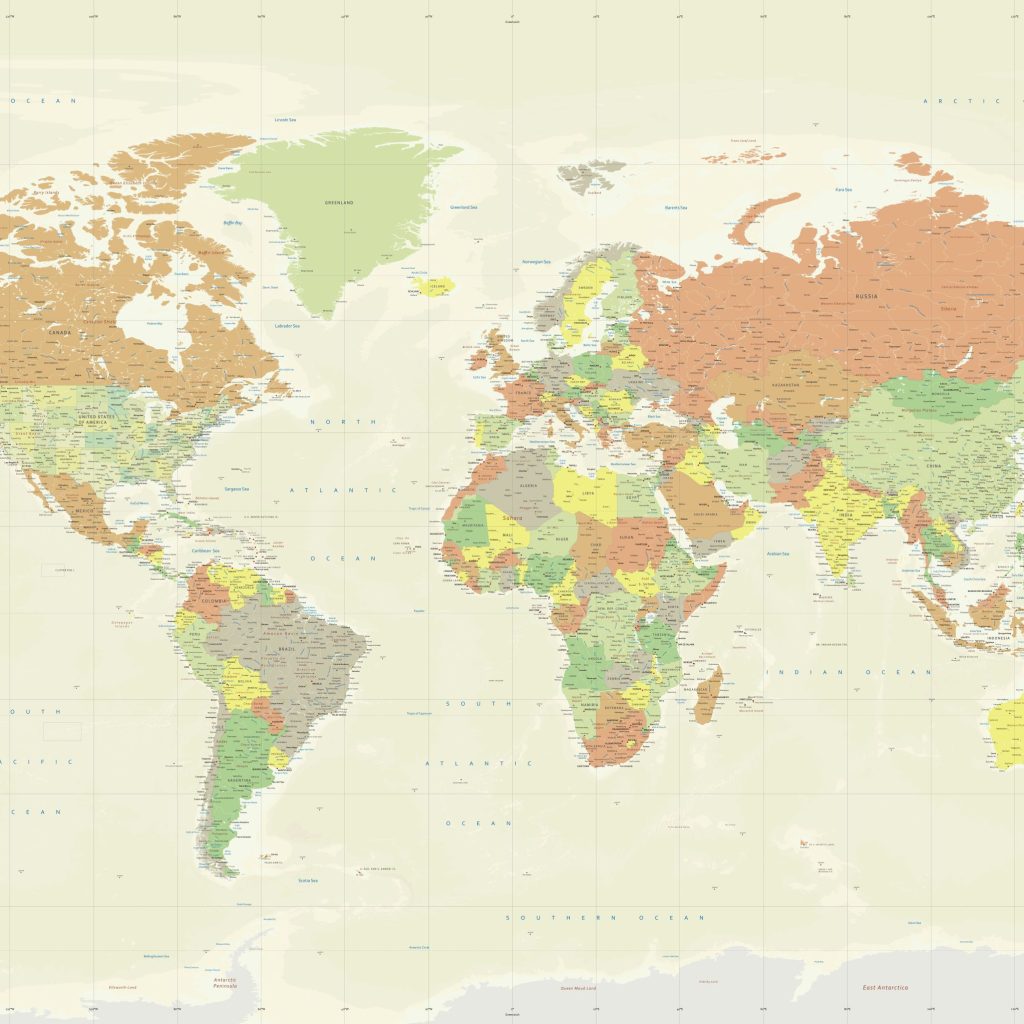 Grote Wereldkaarten