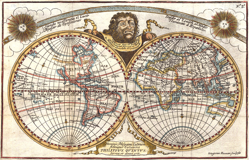 Historische Wereldkaarten