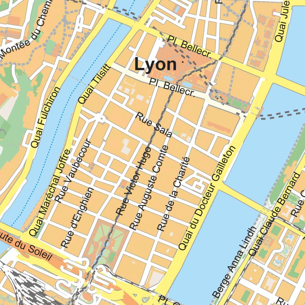 Stadsplattegronden Frankrijk