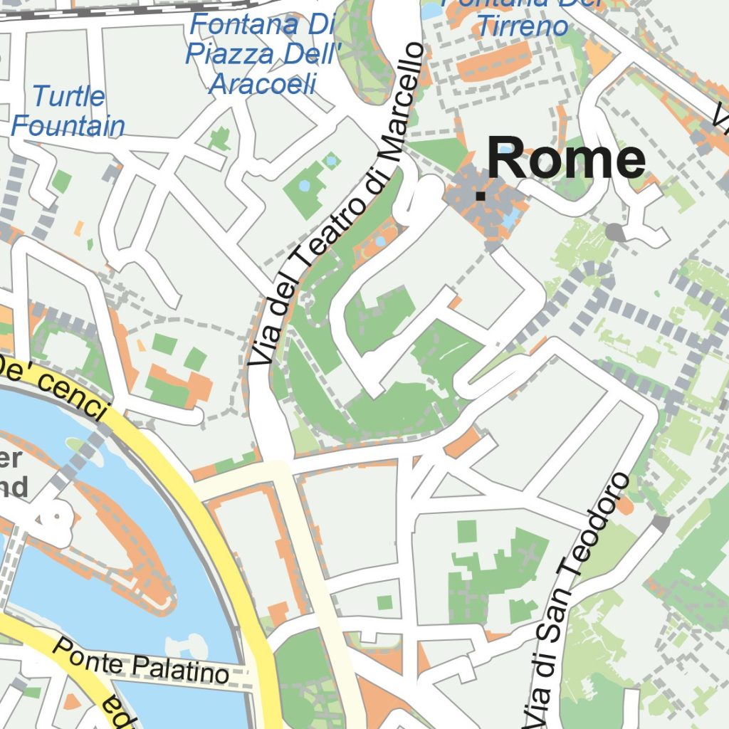 Stadsplattegronden Italië
