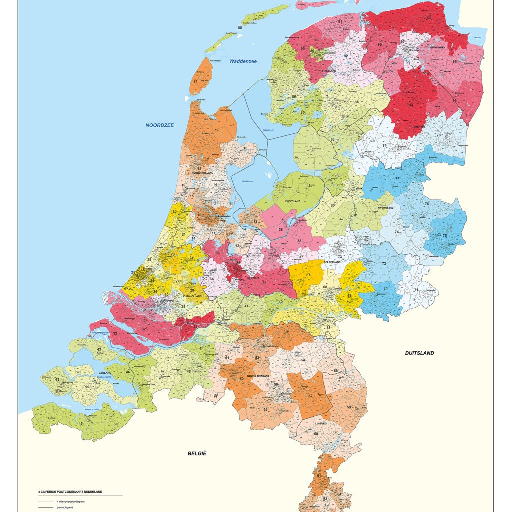Nederland kaarten