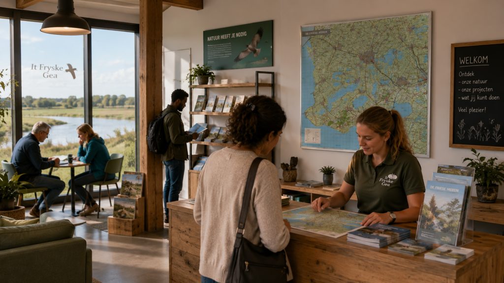 Streekkaart Z.O. Friesland in winkel HERO